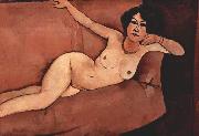 Amedeo Modigliani Akt auf Sofa